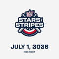 JULY 1: 2026 Stars vs Stripes Game 2